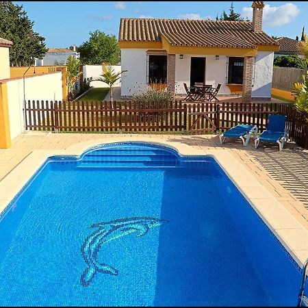 Chalet con piscina privada Conil De La Frontera Esterno foto